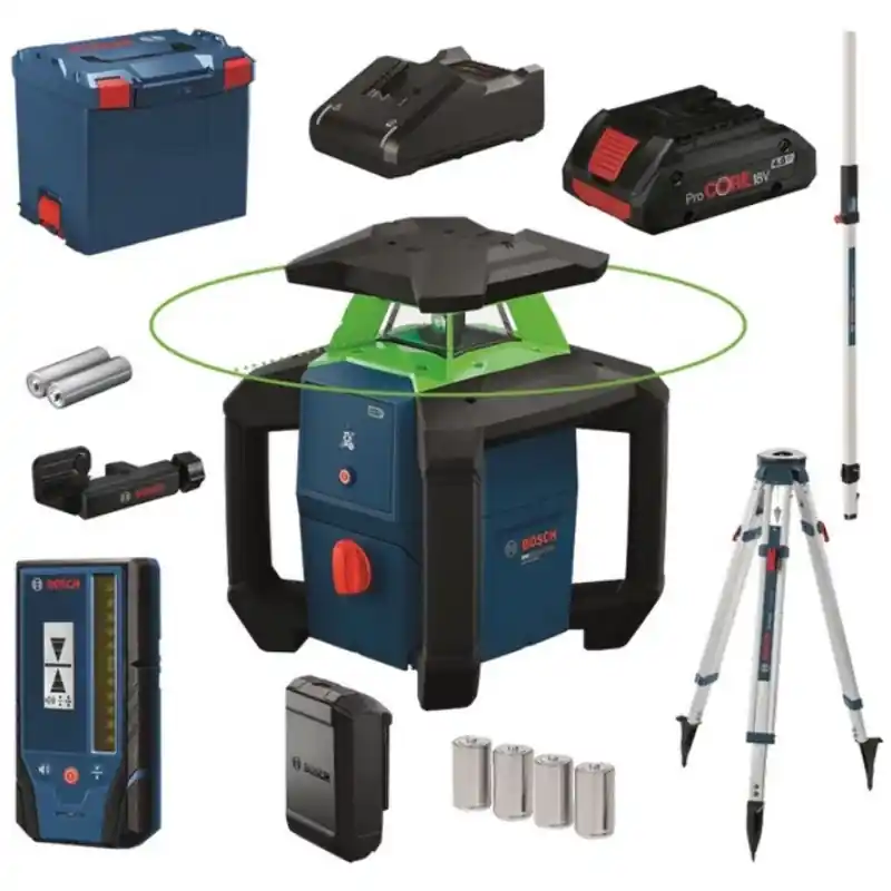 BOSCH GRL18V-3-31G+BT170+GR240 PROFESSIONAL Baustellen-Rotationslaser 0615A500DG Angebot