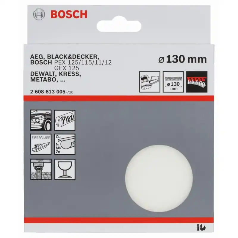 BOSCH Polierschwamm 130 mm 2608613005 Mega-Angebot