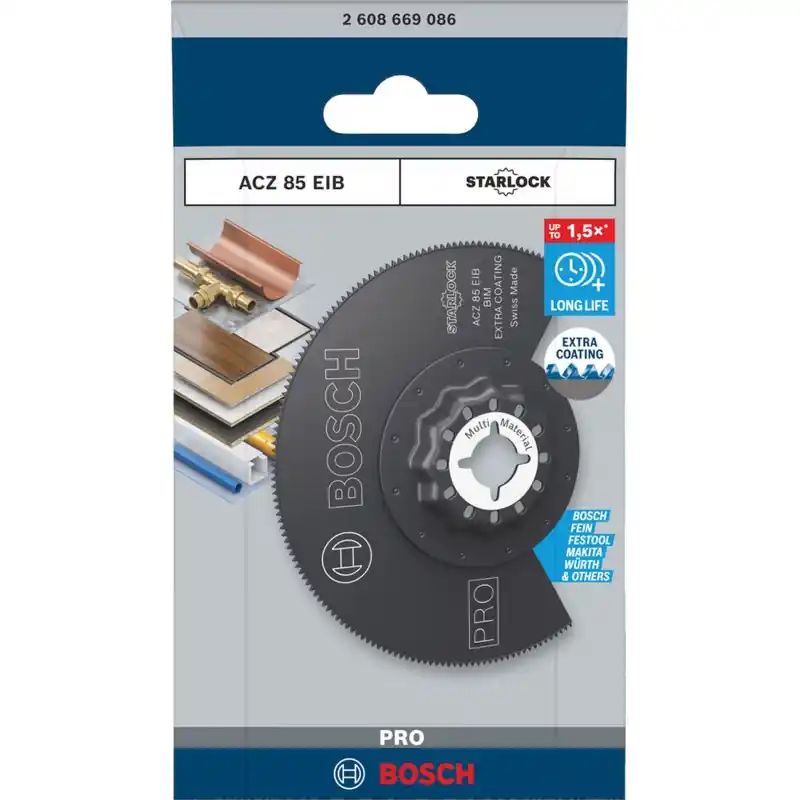 Versand Am Gleichen Tag BOSCH PRO ACZ 85 EIB Blatt für Multifunktionswerkzeuge, 85 mm 2608669086