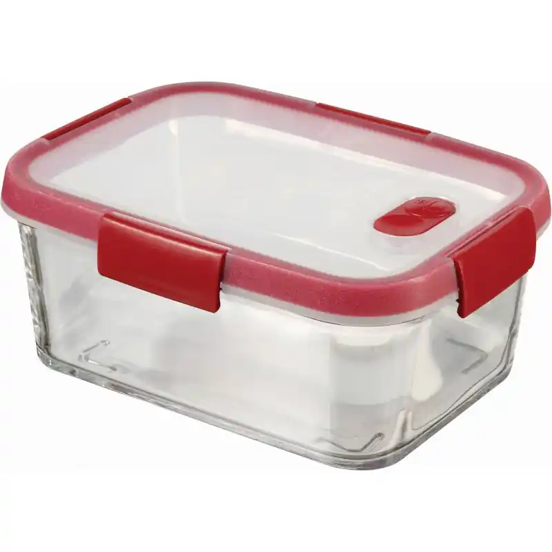 CURVER SMART COOK 1,1L Frischhaltedose 20,3 x 15,4 x 8,3 cm transparent/rot 04062-472 Angebot