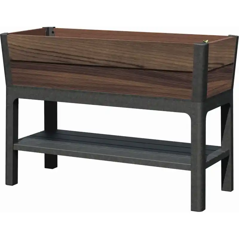 Rabatt KETER DECO ELEVATED GARDEN BED Hochbeet, 113 x 47,5 x 79,8 cm, Walnuss 17213340