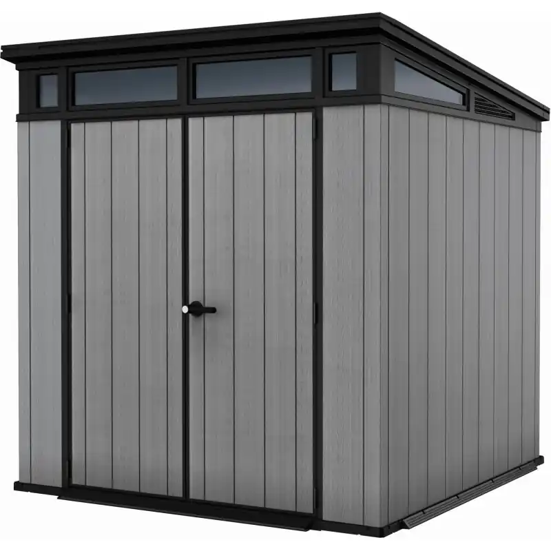 KETER ARTISAN 2.0 7 x 7 Kunststoffgerätehaus, 216 x 218 x 226 cm, grau 17216832 Direktkauf