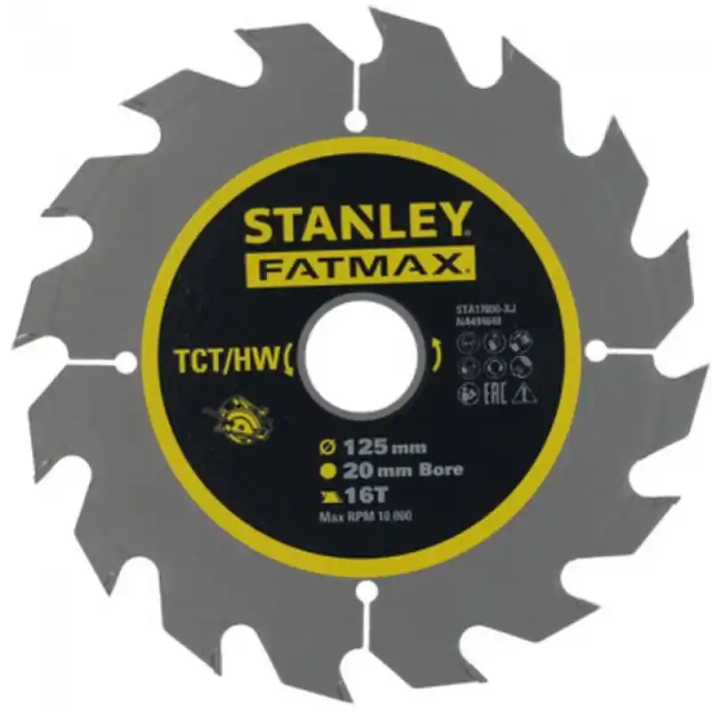 Sichere Zahlung Stanley STA17000-XJ FatMax Sägeblatt ø 125x20mm, 16 Zähne