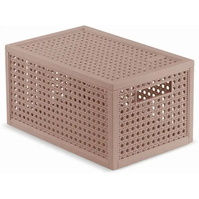 CURVER KAYA S 7L Aufbewahrungsbox 18,8 × 30 × 15,4 cm, Puderrosa 17213762 Sonderaktion