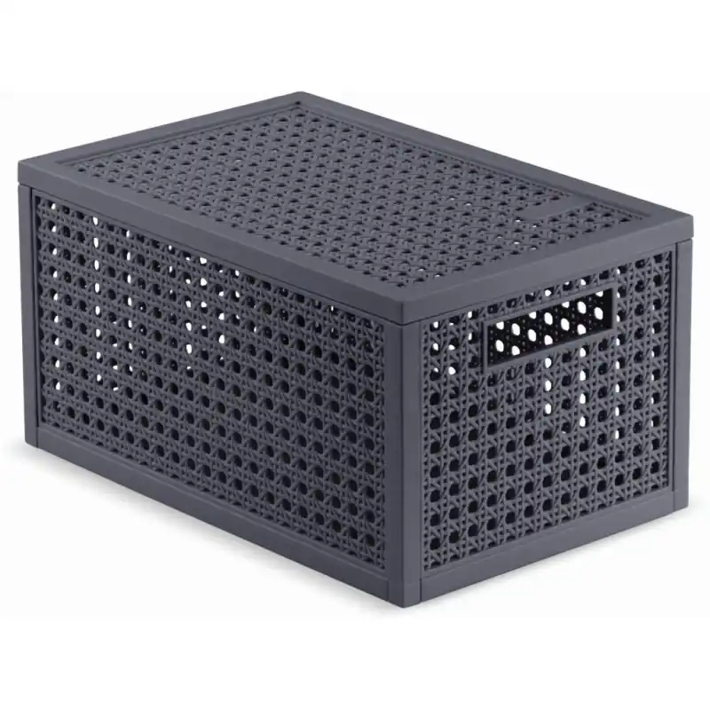 CURVER KAYA S 7L Aufbewahrungsbox 18,8 × 30 × 15,4 cm, Blaugrau 17213762 Schneller Versand