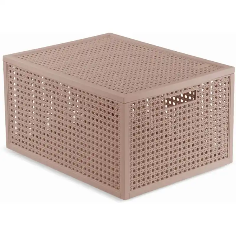 Schnäppchen CURVER KAYA M 20L Aufbewahrungsbox 37,6 × 30 × 20,7 cm, Puderrosa 17213763