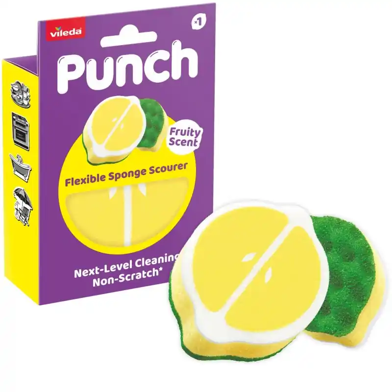 Neue Kollektion VILEDA PUNCH Lemon Schwamm 1 St. 182804