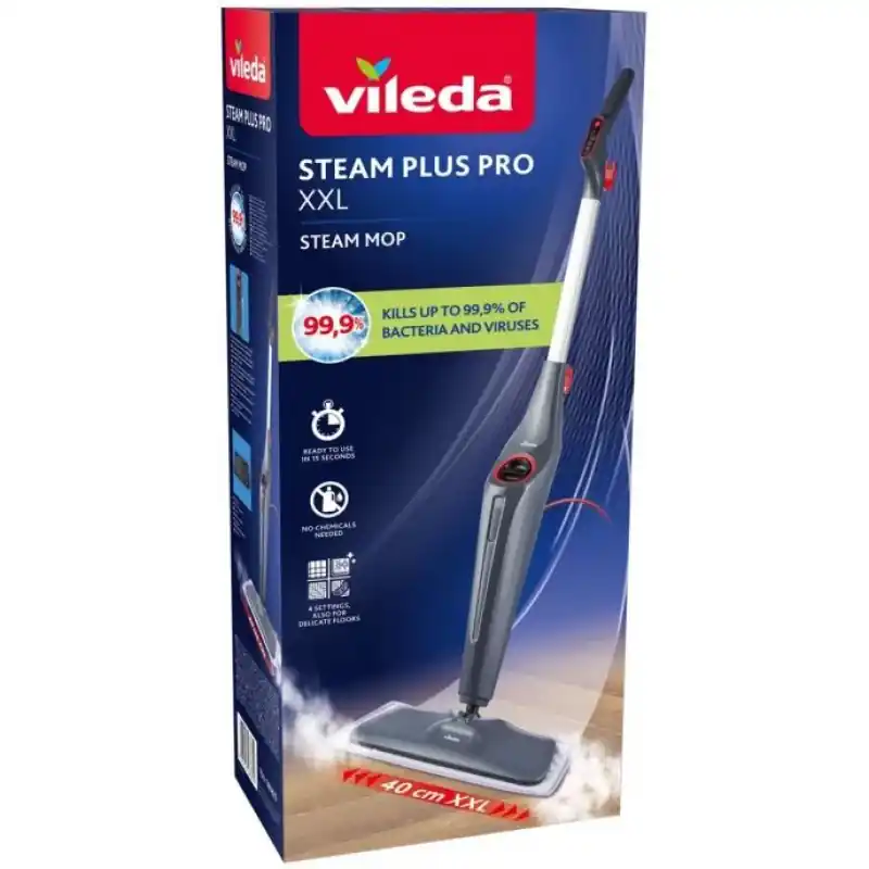 Abverkauf VILEDA STEAM PLUS XXL PRO Dampfreiniger 180835