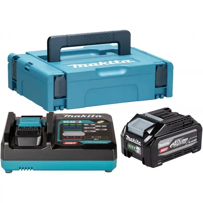 Makita set Li-ion XGT 40V 1xBL4040F+DC40RA+Makpac 1915D9-2 Günstig
