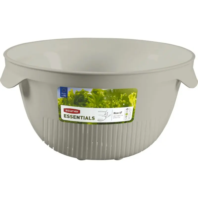 CURVER ESSENTIALS Sieb Beige 00736-X93 Ausverkauf