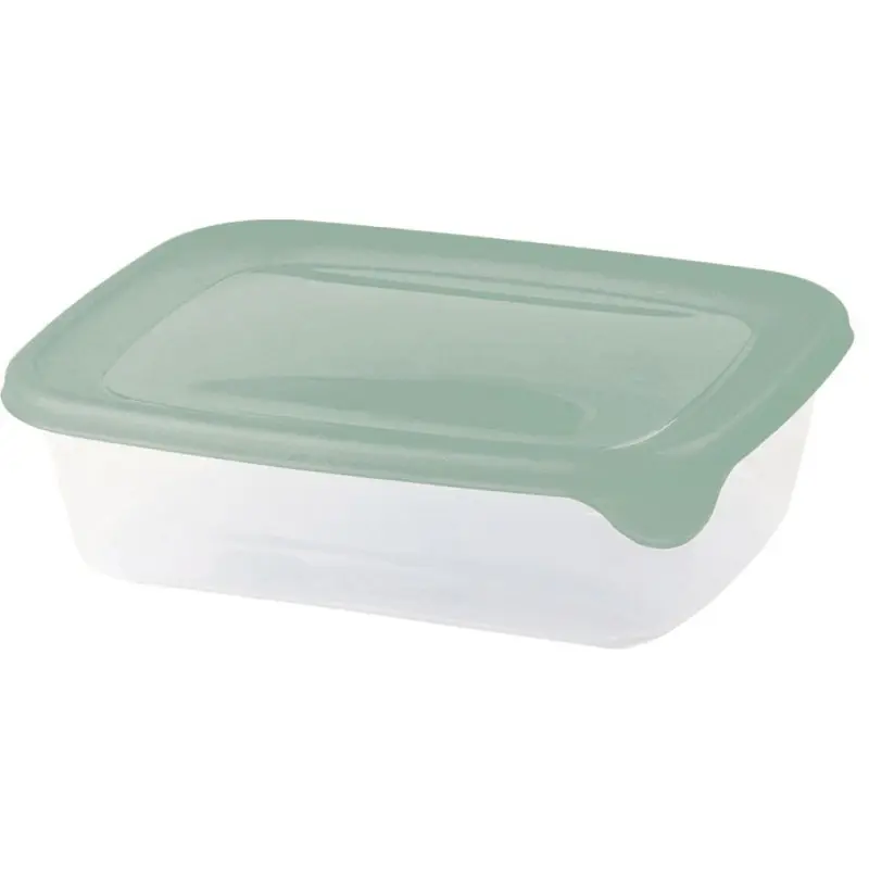 Preiswert CURVER FRESH GO 0,5L Frischhaltedose 16,7×12,7×4,6 cm, Grün/Transparent 00553-A87