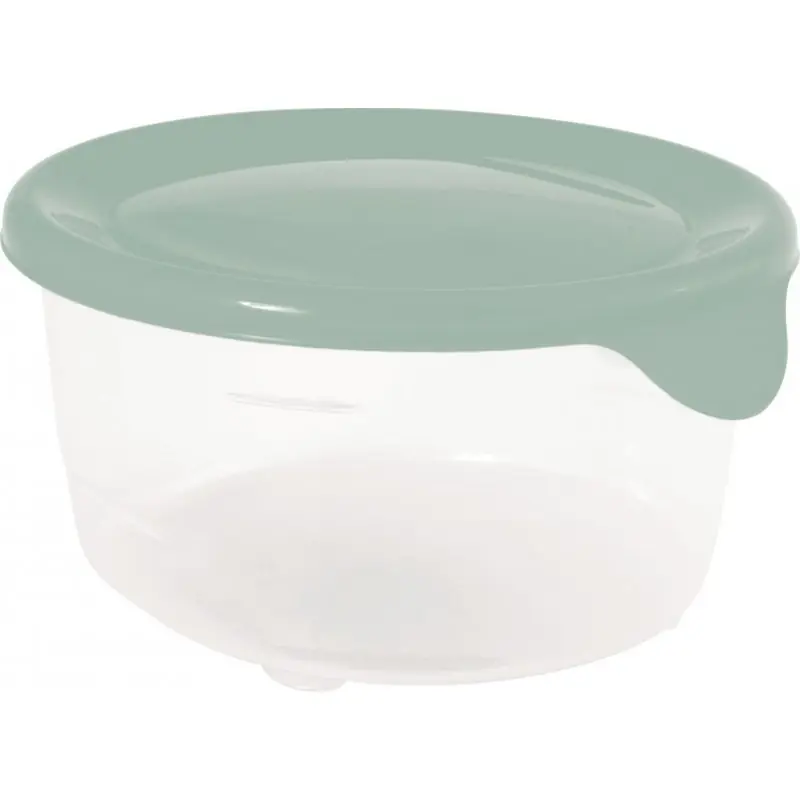Letzte Chance CURVER FRESH GO 0,5L Frischhaltedose 12,5 × 12,5 × 6,5 cm, Grün/Transparent 00563-A87