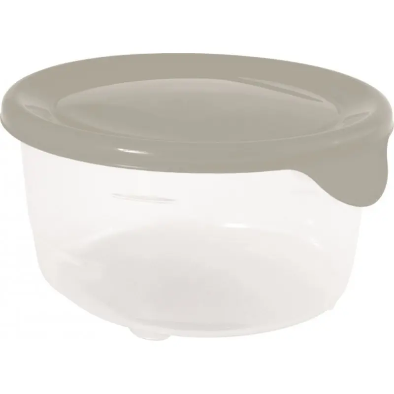 Highlight CURVER FRESH GO 0,5L Frischhaltedose 12,5 × 12,5 × 6,5 cm, Beige/Transparent 00563-W07