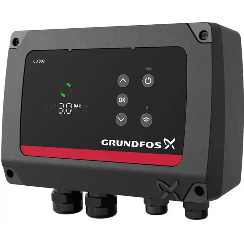 Grundfos CU 302 Steuergerät mit Drucksensor 92817763 Preisreduziert