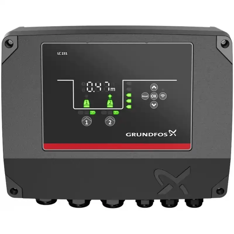 Grundfos LC 231 2 x 1-9 DOL PI Niveausteuerung 99369650 Echt