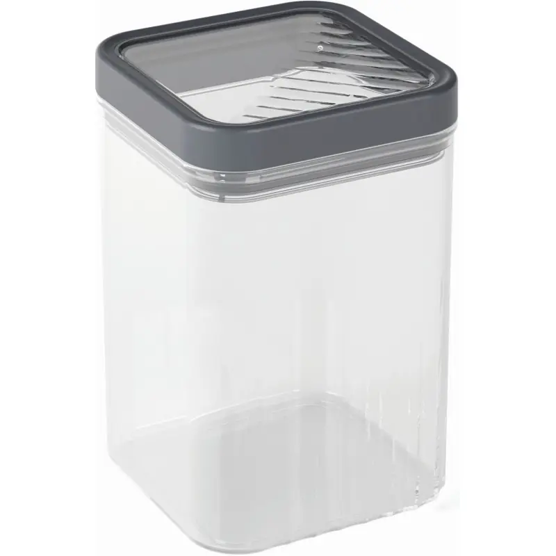 Sale CURVER KARA 1,2L Vorratsdose 10,7 × 10,7 × 15 cm, Dunkelgrau 03101-W54