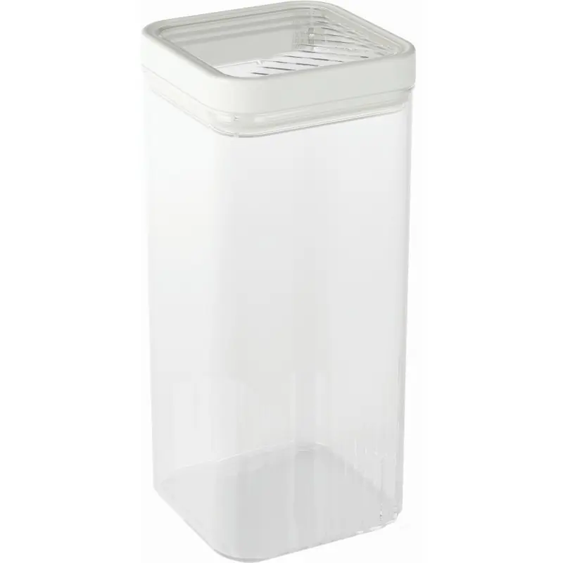 Expressversand CURVER KARA 1,8L Vorratsdose 10,7 × 10,7 × 22,2 cm, Weiß 03102-W53
