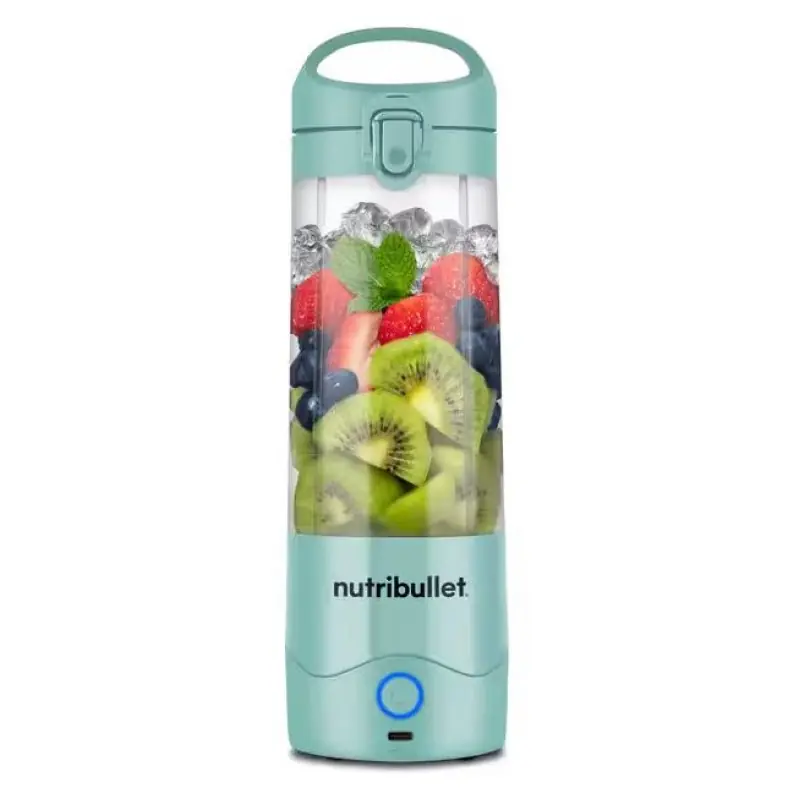 Preisknaller Nutribullet Portable NBP003LBL Tragbarer Mixer, hellblau