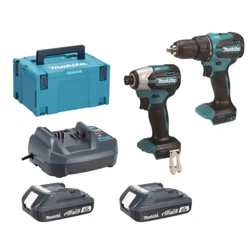 Sichere Zahlung Makita DLX2580V01 Akku-Set DHP490+DTD158 Li-Ion LXT (2×2,0 Ah/18V), Makpac