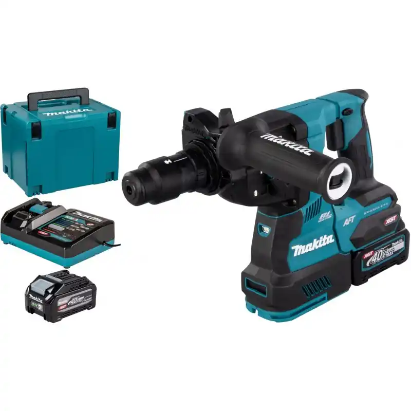 Neue Kollektion Makita HR002GU202 Akku-Kombihammer und AWS Li-Ion XGT 40V/4,0Ah,Makpac