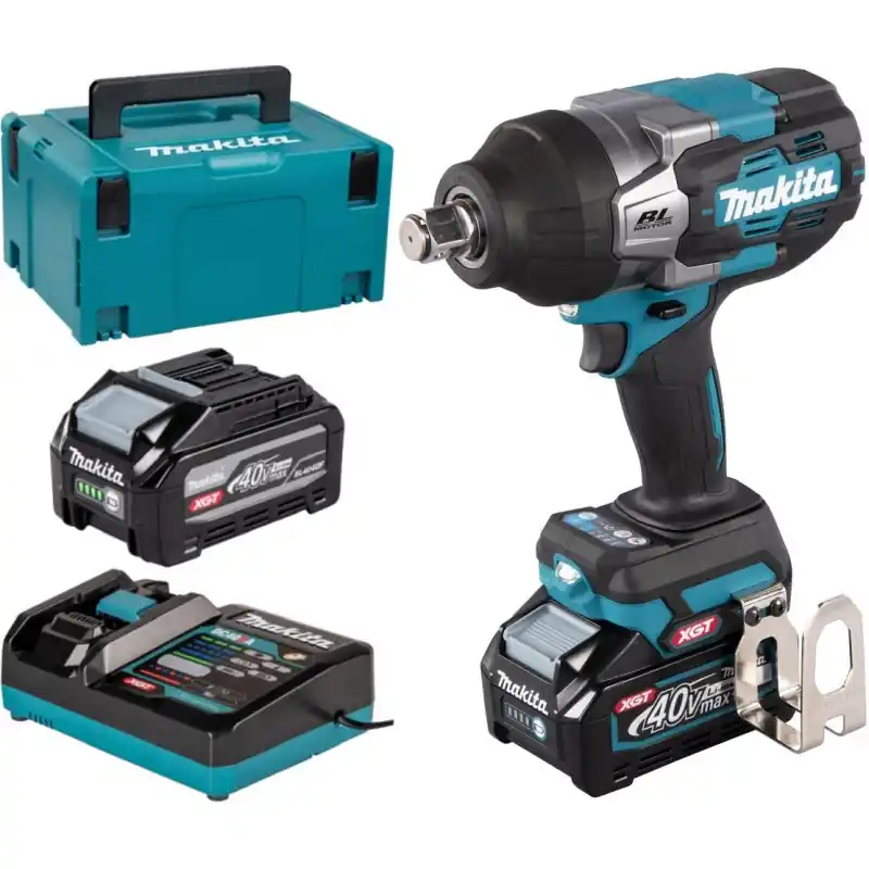 Makita TW001GU201 Akku-Schlagschrauber 3/4" Li-Ion XGT 40V/4,0 Ah, Makpac Meistverkauft