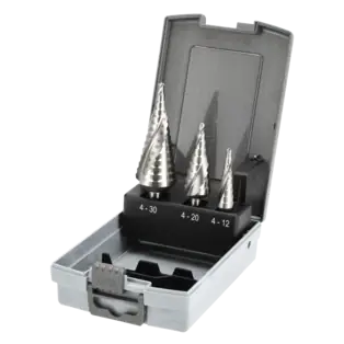 Top-Angebot HSS-Stufenbohrersatz 3-teilig 101026RO