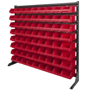 Neu Lagerboxenregal 72-fach