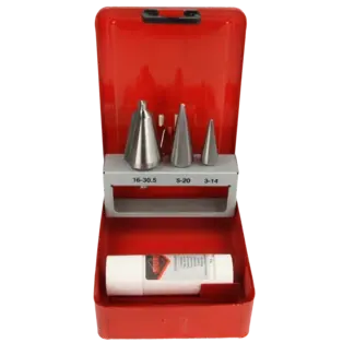 HSS Blechschälbohrer-Satz 4-teilig Gr. 1, 2, 3 101020 Heißes Angebot