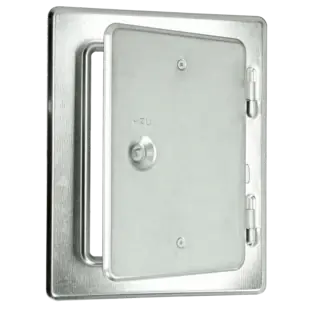 Kamintür verzinkt mit Vierkantverschluss 140 x 200 mm 10114 Sonderangebot