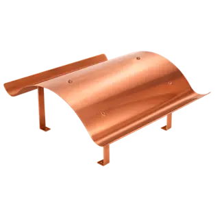 Kaminabdeckhaube 700 x 670 mm Kupfer Sonderangebot