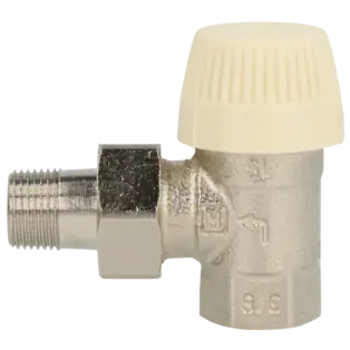 Thermostatventilkörper 3 8“ Eck mit Voreinstellung V2000ESX10 Heißes Angebot