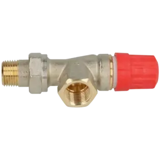 Ausverkauf Ventilunterteil Axial 1/2" voreinstellbar 013G0153