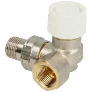 Ausverkauf Ventilunterteil Winkeleck rechts 3/8" voreinstellbar 1183471