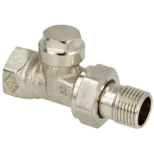 Bestpreis Rücklaufverschraubung Regutec 3/4" Durchgang Rotguss vernickelt 0356-03.000