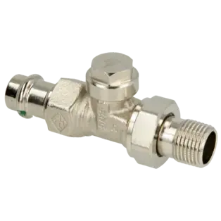 Rücklaufverschraubung Regulux 1/2" x 15 mm Durchgangsform 0342-15.000 Mega-Angebot