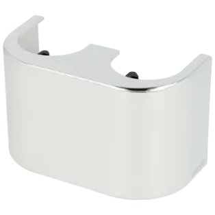 Designverkleidung verchromt für Zweirohr-Hahnblöcke Durchgang F10095 Online Kaufen