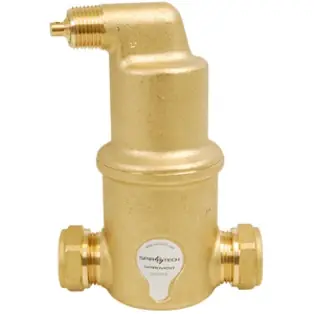 Top-Seller SpiroVent Mikroluftblasenabscheider Klemmring 22 mm horizontal AA022