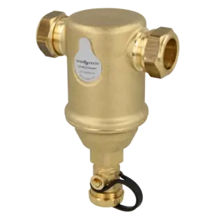 Jetzt Bestellen SpiroTrap Partikel- und Schlammabscheider Klemmring 22 mm horizontal AE022