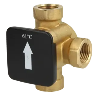 Thermisches Ladeventil 1/2" IG Öffnungstemperatur +61 °C Begrenztes Angebot