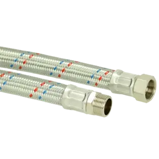 Beliebt Verbindungsschlauch Heizung 3/4" AG x 3/4" IG verzinkt