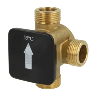 Top-Seller Thermisches Ladeventil 3/4" AG mit Öffnungstemperatur +55 °C