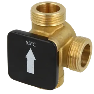 Expressversand Thermisches Ladeventil 1" AG mit Öffnungstemperatur +55 °C