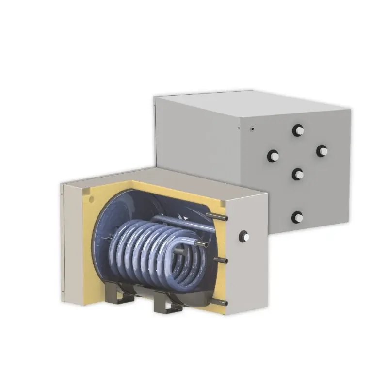 ThermoFlux Tiefspeicher TBWST 200 liegender Brauchwasserspeicher Garantierte Lieferung