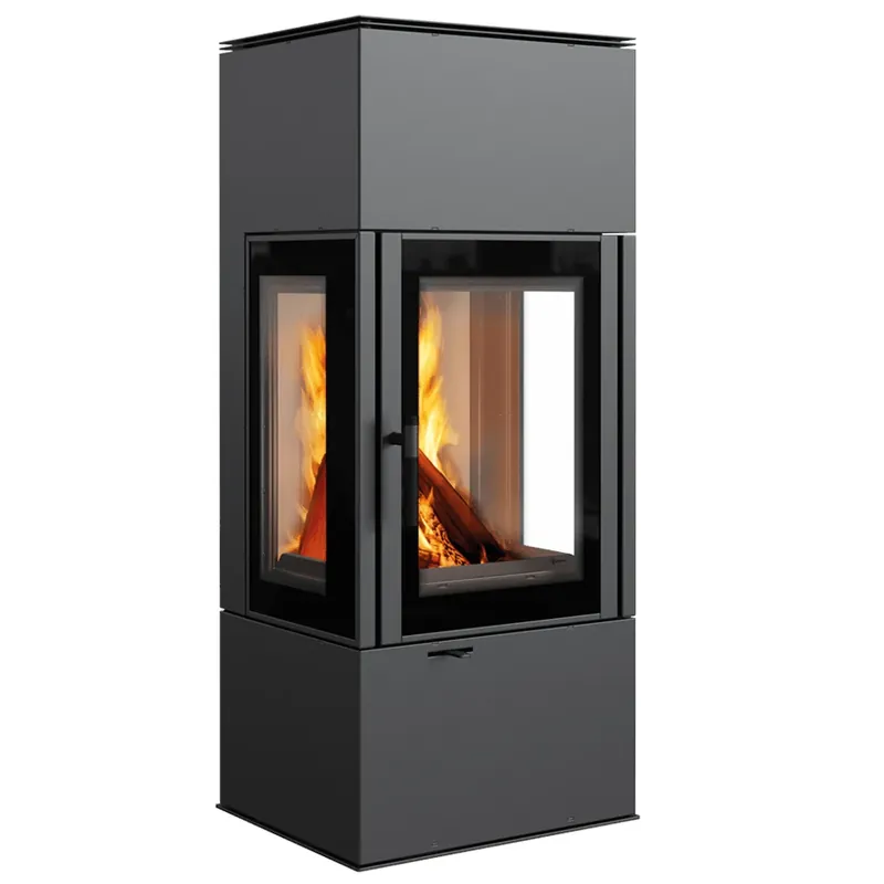 Top-Seller Kratki Kaminofen Thor 8 3-seitig 8 kW THOR/VIEW