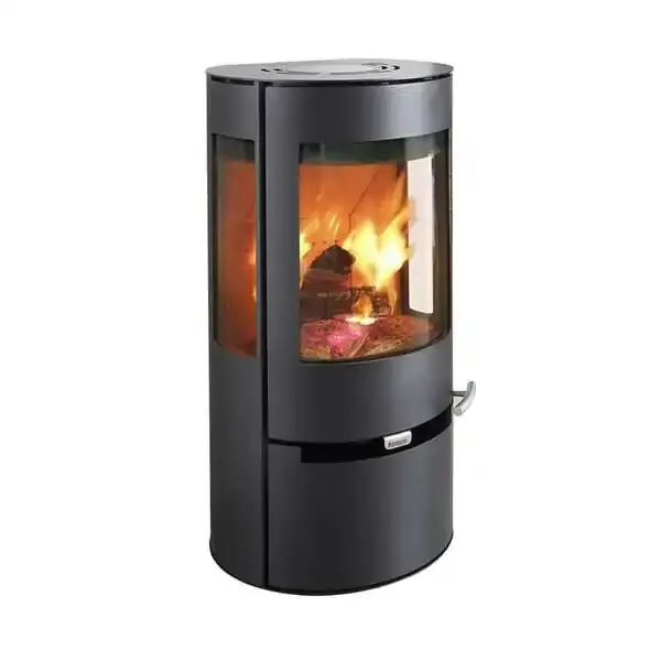 Preisreduziert Aduro Kaminofen Aduro 9 Stahl Schwarz 3 Scheiben 6 kW