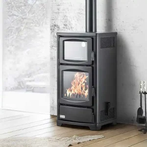 Sichere Zahlung Teba Therm Kaminofen Holzofen TS-16 mit Backfach 8 kW