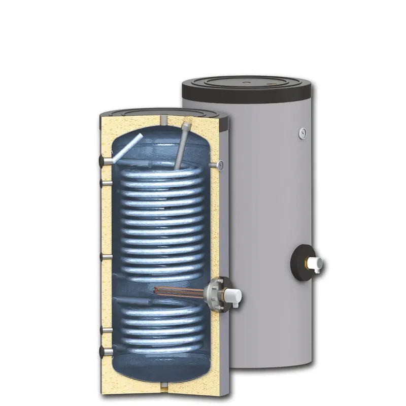 Preisreduziert ThermoFlux Wärmepumpenspeicher SWP2N 400 mit 2 Wärmetauscher