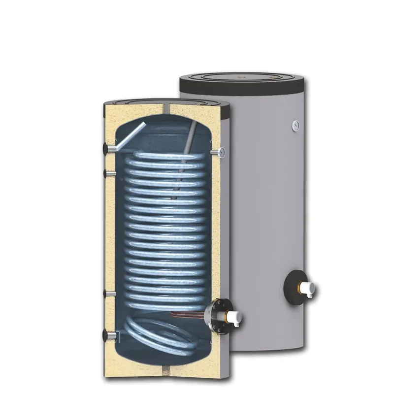 Billig ThermoFlux Wärmepumpenspeicher SWPN 150 mit einem Wärmetauscher