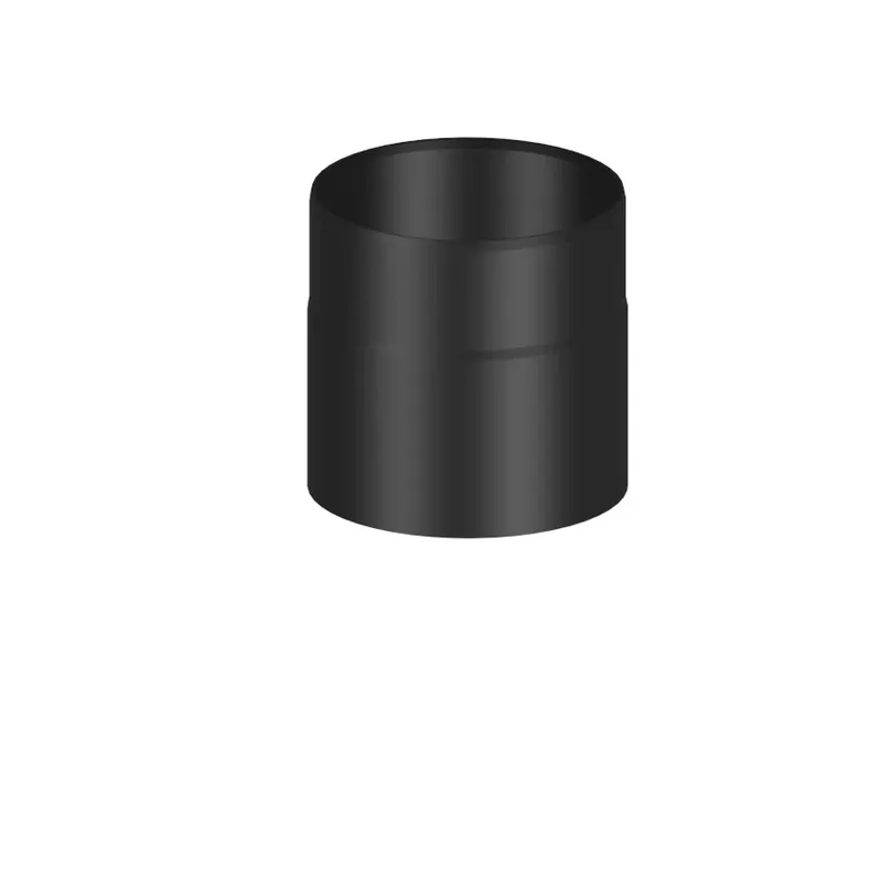 Billig Jeremias Ofenrohr Längenelement 150 mm-kürzbar schwarz Ø150mm