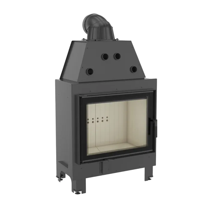 Warmluftkamineinsatz Kratki MBA 17, gerade Scheibe, 17kW Versand Am Gleichen Tag